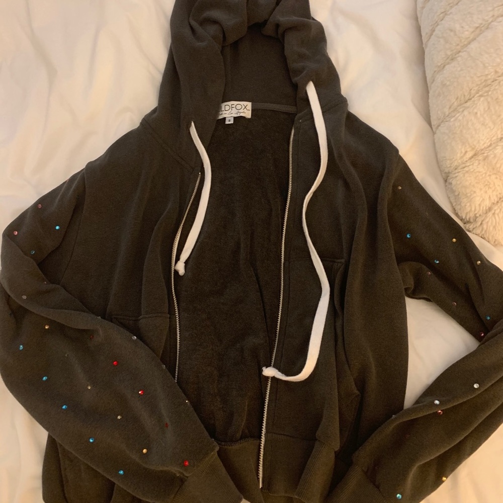 Cropped wildfox zippy